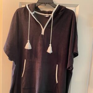 Lands End Terry cloth cover up.  New without tags.  Washed but never worn.